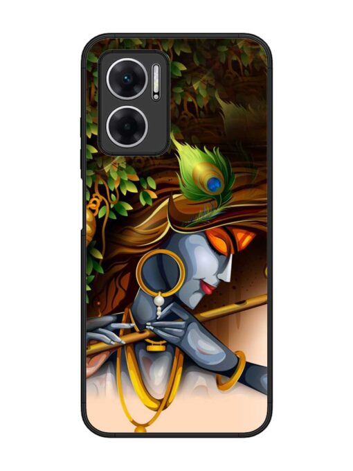 Krishna Glossy Metal Phone Cover for Xiaomi Redmi 11 Prime (5G) Zapvi