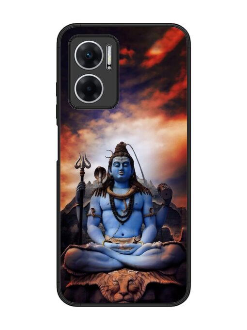 Jai Jai Shiv Glossy Metal Phone Cover for Xiaomi Redmi 11 Prime (5G) Zapvi