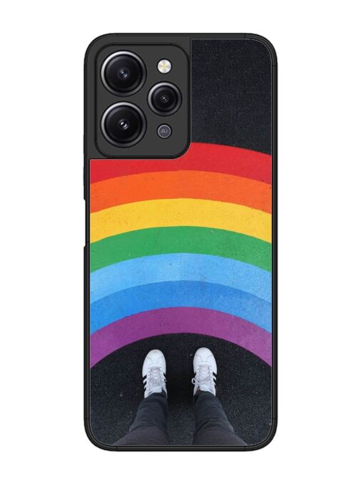 Legs Rainbow Glossy Metal TPU Phone Cover for Xiaomi Redmi 12 (4G) Zapvi