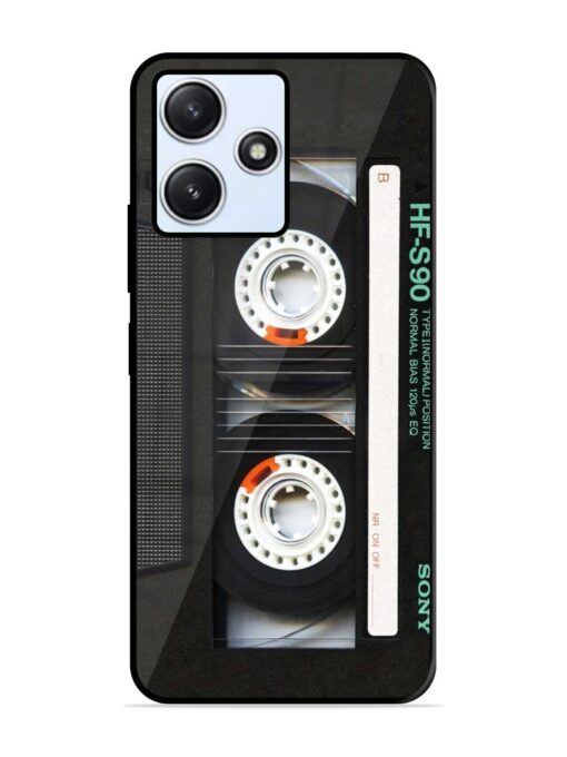 Sony Hf-S90 Cassette Glossy Metal Phone Cover for Xiaomi Redmi 12 (5G)