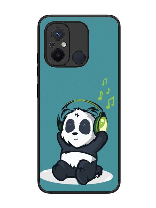 Music Panda Glossy Metal Phone Cover for Xiaomi Redmi 12C Zapvi