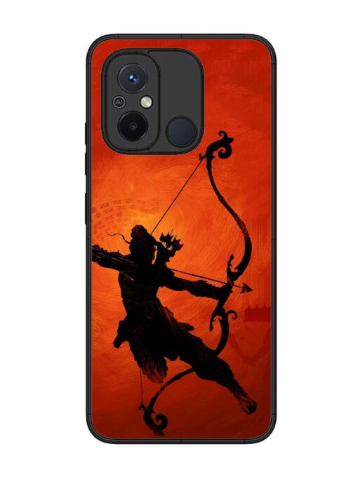 Illustration Lord Rama Glossy Metal Phone Cover for Xiaomi Redmi 12C Zapvi