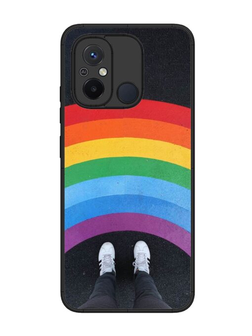 Legs Rainbow Glossy Metal TPU Phone Cover for Xiaomi Redmi 12C Zapvi