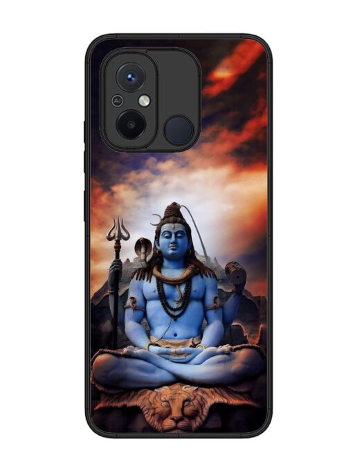 Jai Jai Shiv Glossy Metal Phone Cover for Xiaomi Redmi 12C Zapvi