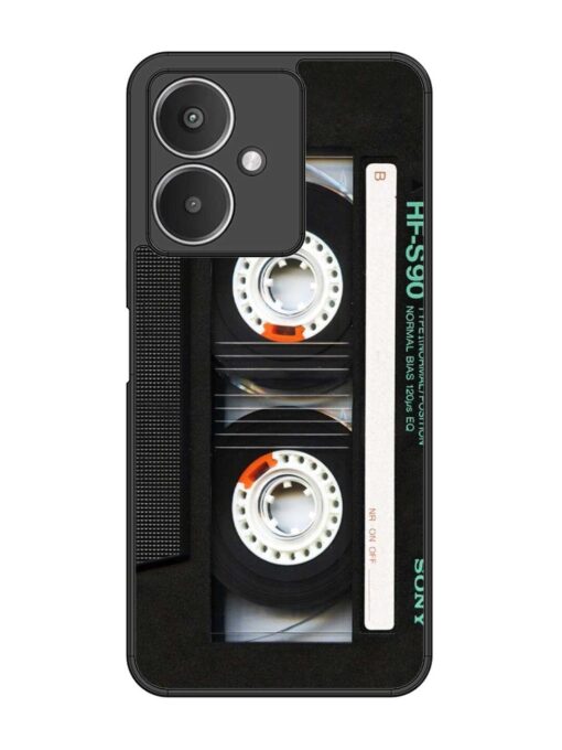 Sony Hf-S90 Cassette Glossy Metal Phone Cover for Xiaomi Redmi 13C (5G) Zapvi