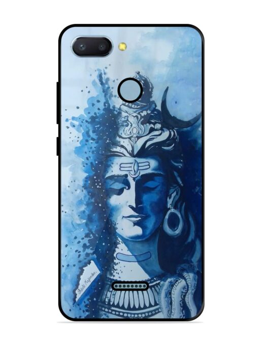 Shiv Art Glossy Metal Phone Cover for Xiaomi Redmi 6