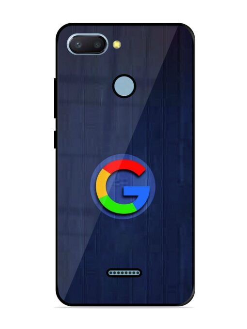 Google Logo Printed Glossy Metal TPU Phone Cover for Xiaomi Redmi 6 Zapvi