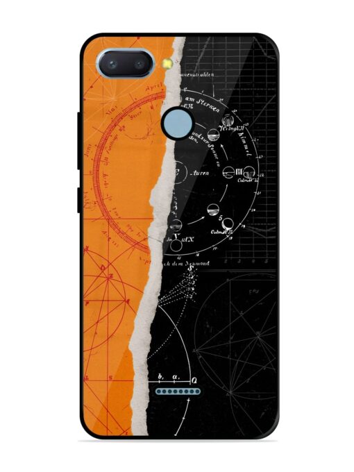 Planning Zoning Glossy Metal Phone Cover for Xiaomi Redmi 6