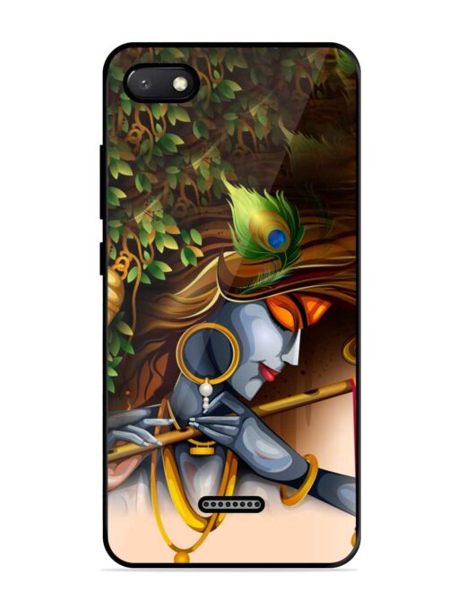 Krishna Glossy Metal Phone Cover for Xiaomi Redmi 6A Zapvi