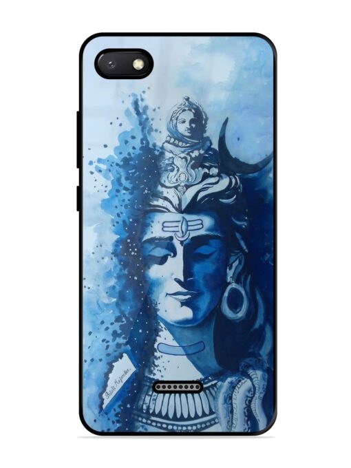 Shiv Art Glossy Metal Phone Cover for Xiaomi Redmi 6A