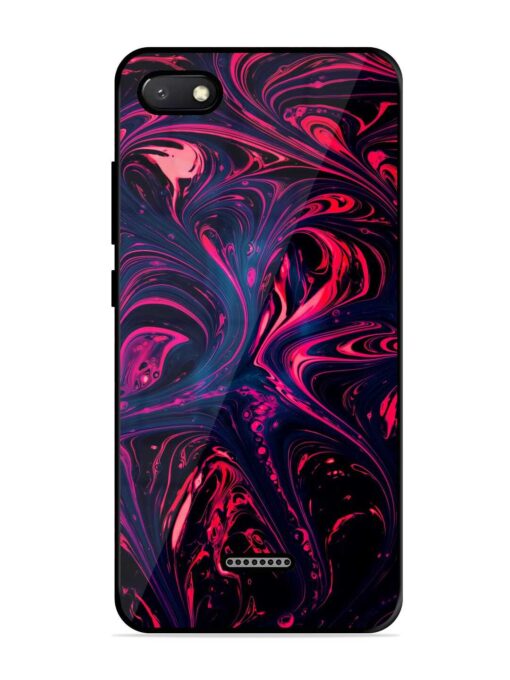 Abstract Background Glossy Metal Phone Cover for Xiaomi Redmi 6A Zapvi