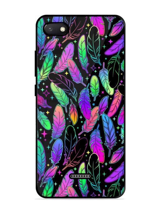 Bright Multi Colored Seamless Glossy Metal Phone Cover for Xiaomi Redmi 6A Zapvi