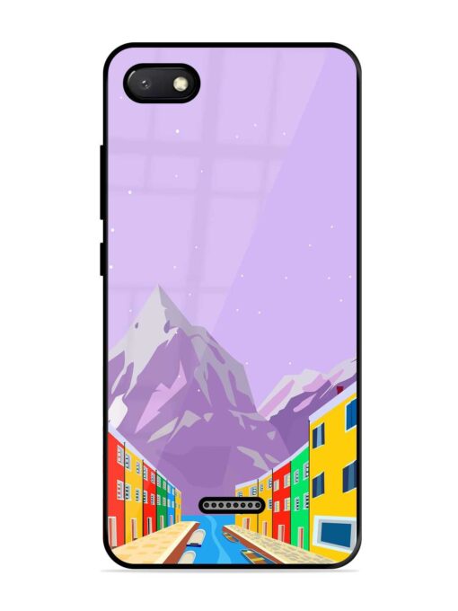 Venice City Illustration Glossy Metal Phone Cover for Xiaomi Redmi 6A