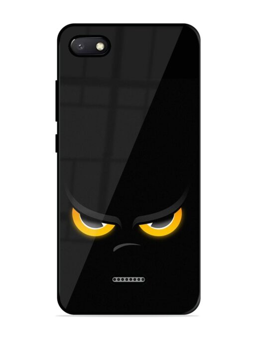 Scary Yellow Eye Glossy Metal TPU Phone Cover for Xiaomi Redmi 6A Zapvi