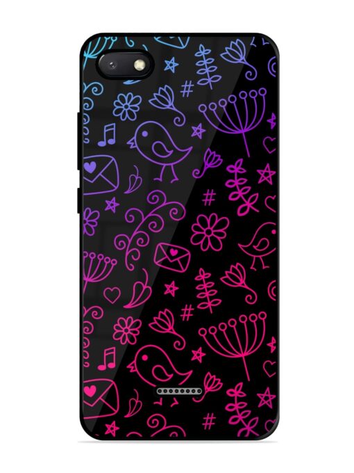 Cool Girly Glossy Metal Phone Cover for Xiaomi Redmi 6A Zapvi