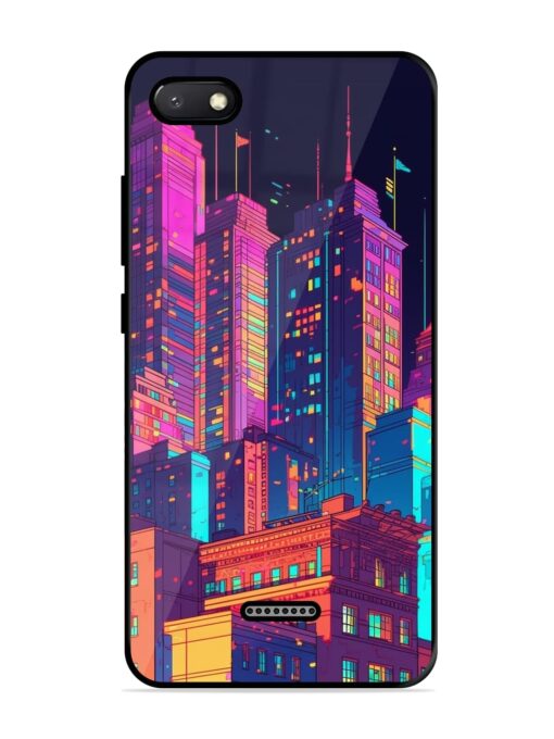 City View Glossy Metal Phone Cover for Xiaomi Redmi 6A