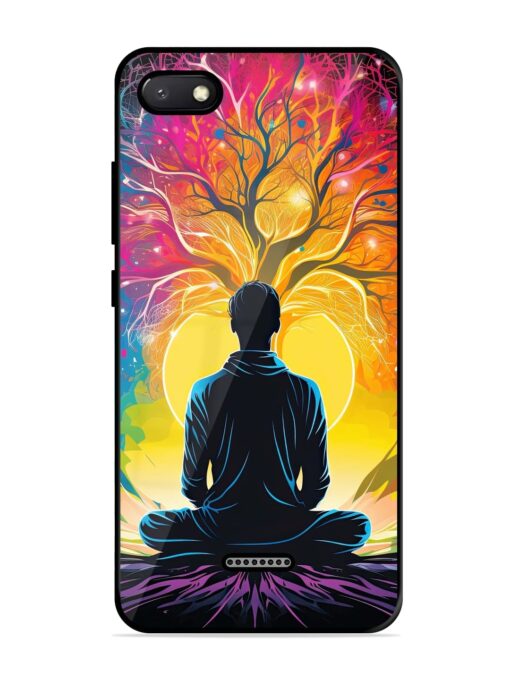 Mind Colourful Glossy Metal Phone Cover for Xiaomi Redmi 6A Zapvi