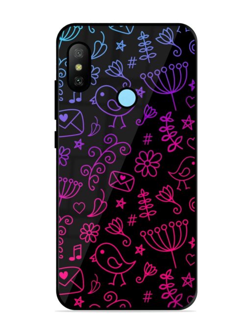 Cool Girly Glossy Metal Phone Cover for Xiaomi Redmi 6 Pro