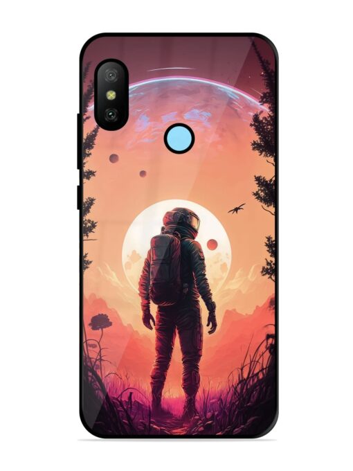 Red Sky At Morning Glossy Metal Phone Cover for Xiaomi Redmi 6 Pro