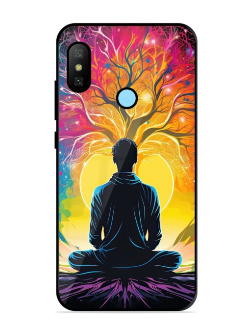 Mind Colourful Glossy Metal Phone Cover for Xiaomi Redmi 6 Pro