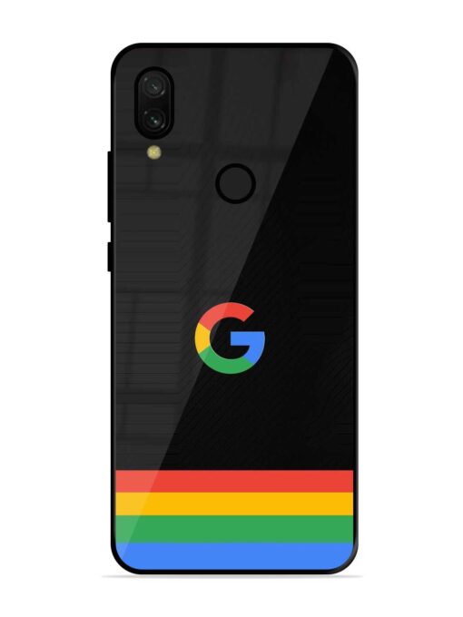 Google Logo Art Glossy Metal Phone Cover for Xiaomi Redmi 7 Zapvi