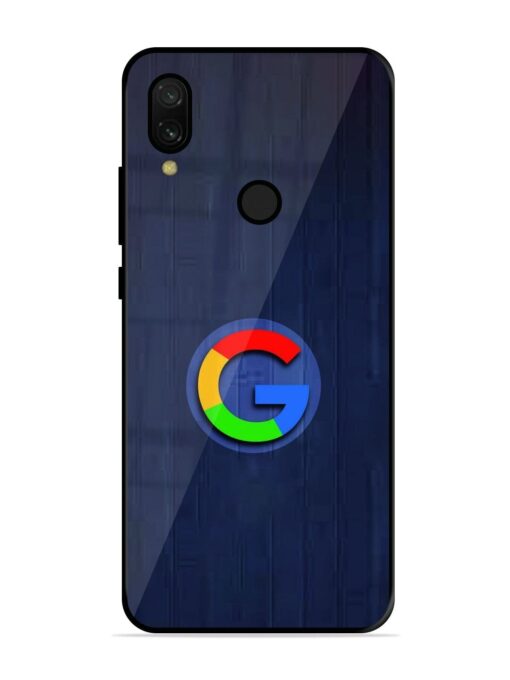 Google Logo Printed Glossy Metal TPU Phone Cover for Xiaomi Redmi 7