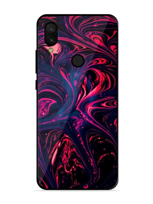 Abstract Background Glossy Metal Phone Cover for Xiaomi Redmi 7 Zapvi