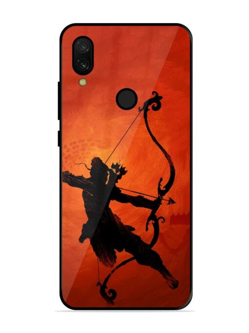 Illustration Lord Rama Glossy Metal Phone Cover for Xiaomi Redmi 7 Zapvi