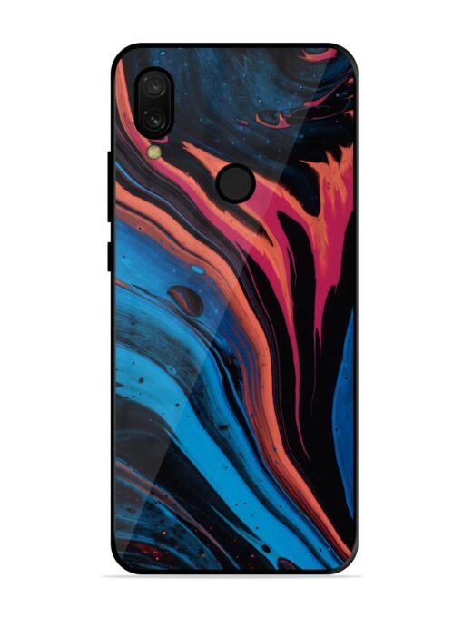 Liquefied Art Glossy Metal TPU Phone Cover for Xiaomi Redmi 7 Zapvi