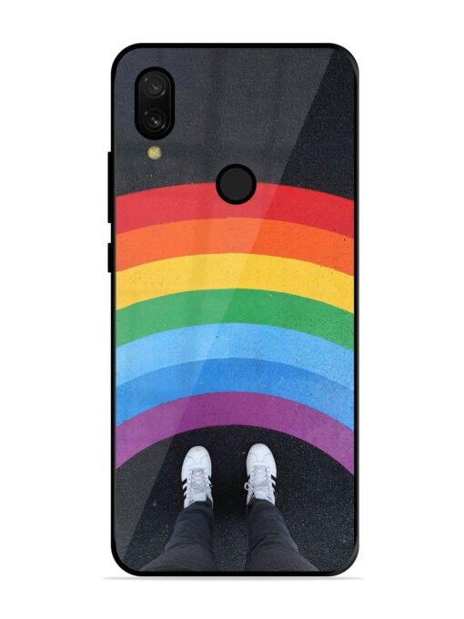 Legs Rainbow Glossy Metal TPU Phone Cover for Xiaomi Redmi 7 Zapvi