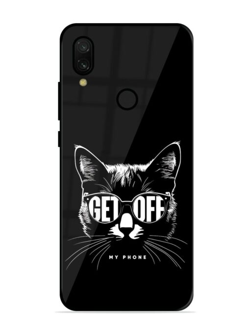 Get Off Glossy Metal TPU Phone Cover for Xiaomi Redmi 7 Zapvi