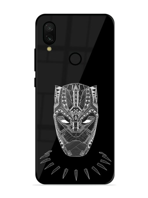 Fictional Art Glossy Metal Phone Cover for Xiaomi Redmi 7 Zapvi