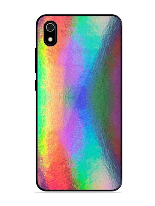 Colorful Holographic Background Glossy Metal TPU Phone Cover for Xiaomi Redmi 7A Zapvi