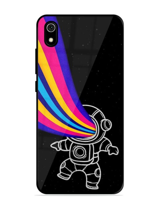 Astronaut Glossy Metal TPU Phone Cover for Xiaomi Redmi 7A Zapvi