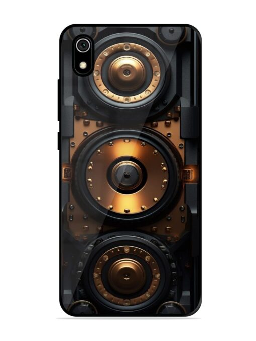 Sound Box Glossy Metal Phone Cover for Xiaomi Redmi 7A