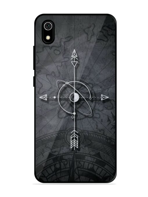 Lighting Cross Glossy Metal Phone Cover for Xiaomi Redmi 7A Zapvi