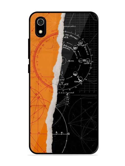 Planning Zoning Glossy Metal Phone Cover for Xiaomi Redmi 7A