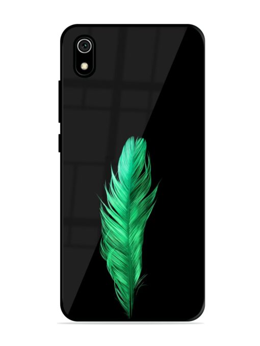 Feather Texture Glossy Metal Phone Cover for Xiaomi Redmi 7A Zapvi