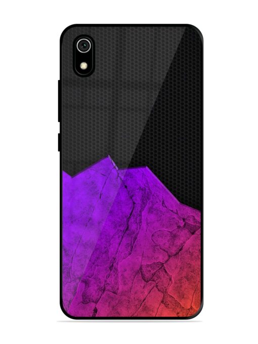 Minimalist Gradient Glossy Metal Phone Cover for Xiaomi Redmi 7A Zapvi