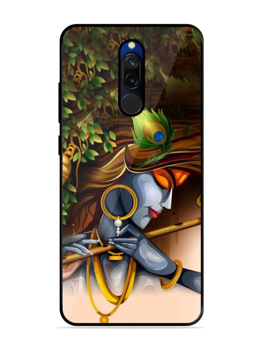 Krishna Glossy Metal Phone Cover for Xiaomi Redmi 8 Zapvi