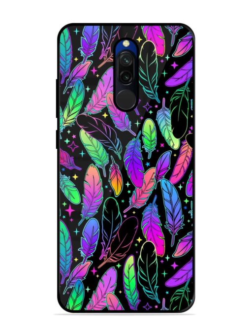 Bright Multi Colored Seamless Glossy Metal Phone Cover for Xiaomi Redmi 8