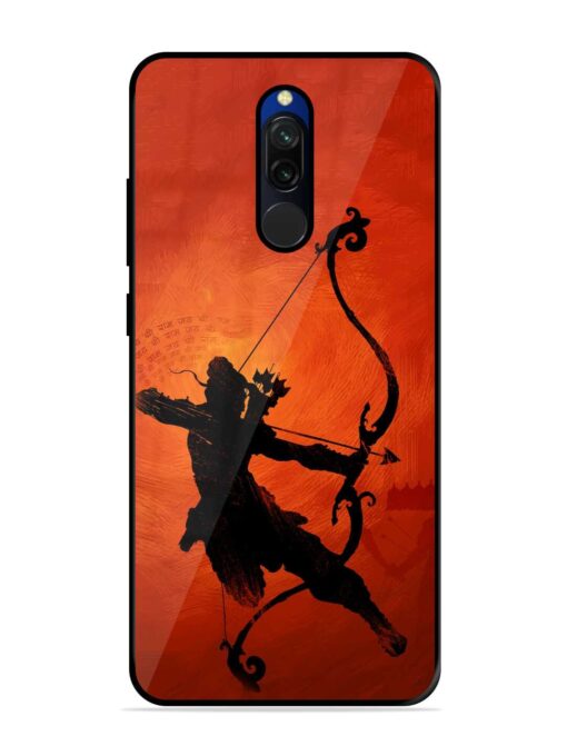 Illustration Lord Rama Glossy Metal Phone Cover for Xiaomi Redmi 8 Zapvi