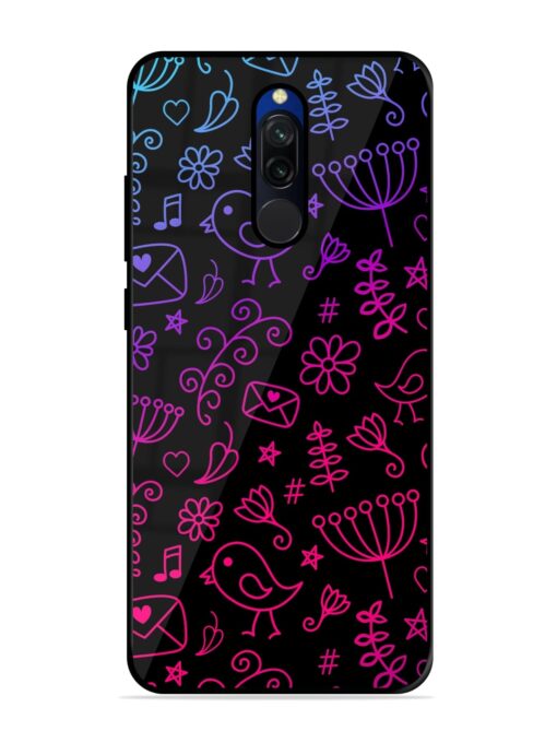 Cool Girly Glossy Metal Phone Cover for Xiaomi Redmi 8