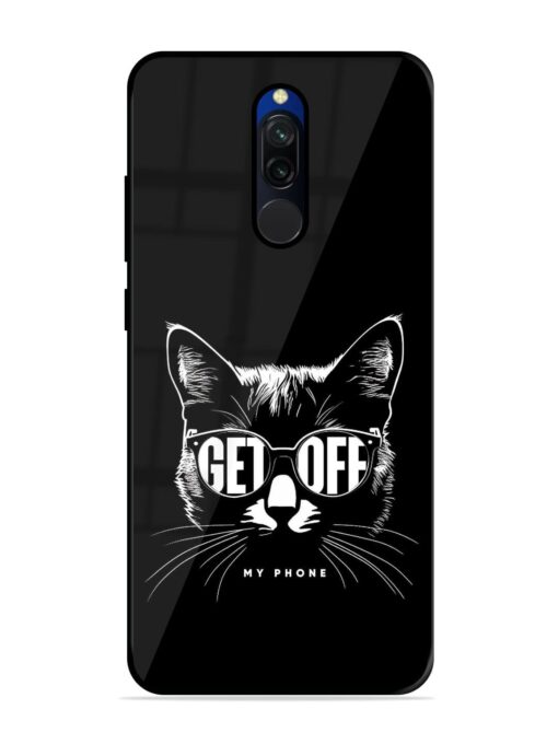 Get Off Glossy Metal TPU Phone Cover for Xiaomi Redmi 8