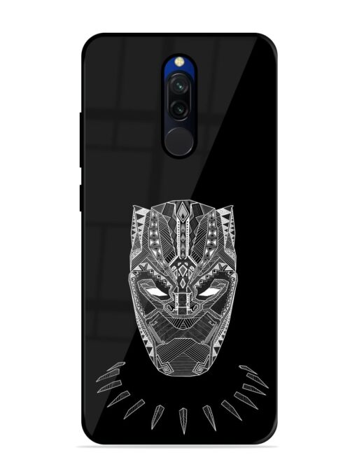 Fictional Art Glossy Metal Phone Cover for Xiaomi Redmi 8