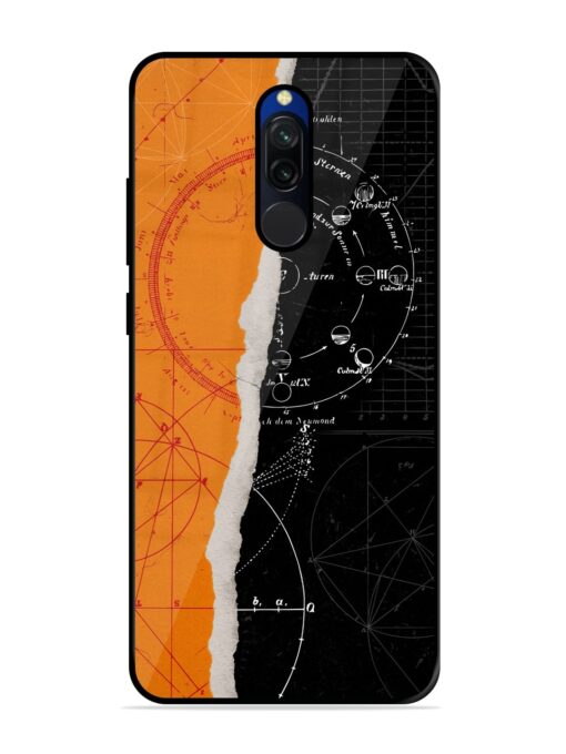 Planning Zoning Glossy Metal Phone Cover for Xiaomi Redmi 8