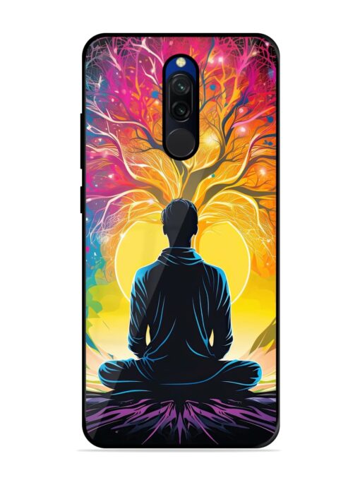 Mind Colourful Glossy Metal Phone Cover for Xiaomi Redmi 8