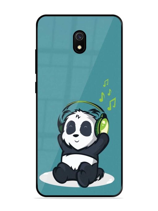 Music Panda Glossy Metal Phone Cover for Xiaomi Redmi 8A Zapvi