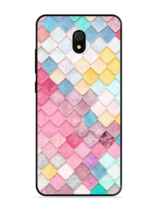 Fondos De Pantalla Glossy Metal Phone Cover for Xiaomi Redmi 8A Zapvi