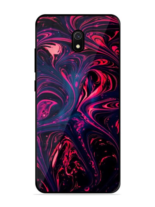 Abstract Background Glossy Metal Phone Cover for Xiaomi Redmi 8A Zapvi